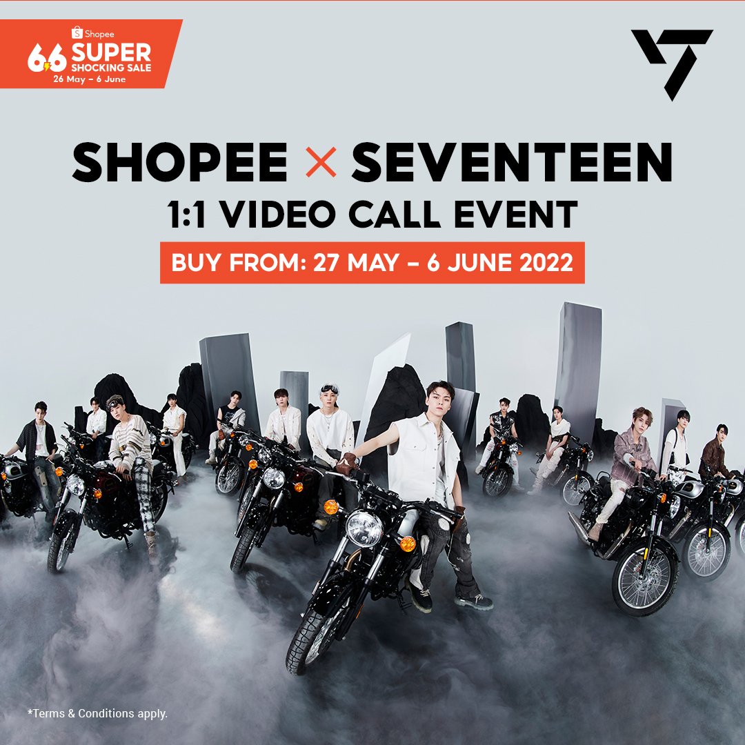 ShopeeMY's tweet photo. ☀️ SHOPEE x SEVENTEEN Video Call Event ☀️

Wanna stand a chance to win a video call with @pledis_17 😎? More details below 🌻⬇️!

*T&amp;Cs apply.

#ShopeexSEVENTEEN #SEVENTEEN #FacetheSun #ShopeeMYxSEVENTEEN #ShopeeMY https://t.co/RkKi0s1ul8