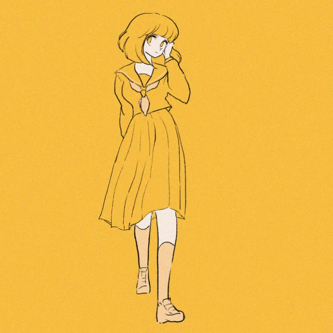 Color
過去絵ですがお気に入りのやつ💘 