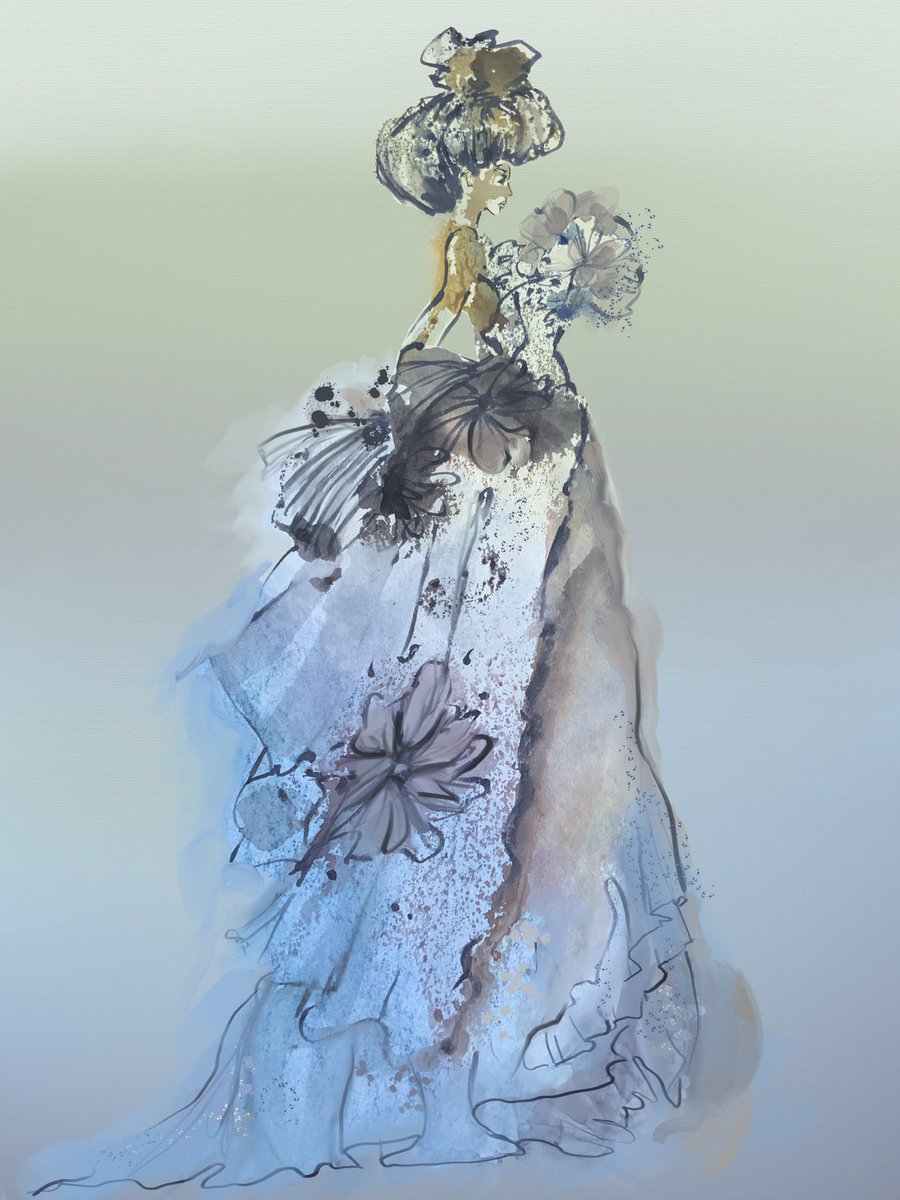 wildy_martinez's tweet photo. And… SOLD 🌸🥹
Wildflower 2005-1 , you were my Genesis of this watercolor &amp; digi series. 

Thank you @trayfiskart for starting the bid and congratulations @HelloCharlieKo for becoming my collector. I appreciate you. 🌸🌸🌸 https://t.co/D8PxpNRJt3