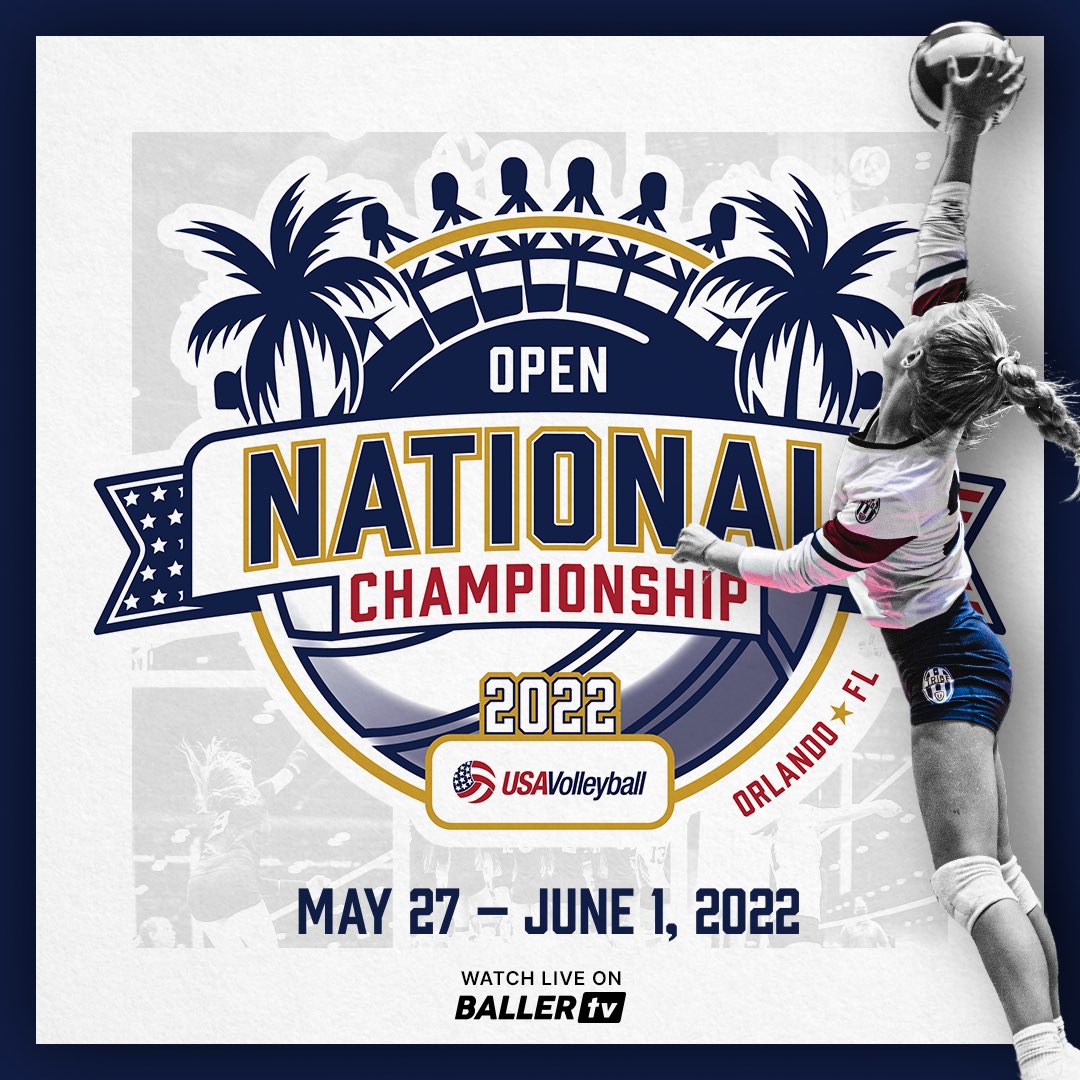 USA Volleyball on Twitter "The 2022 Open National Championship is