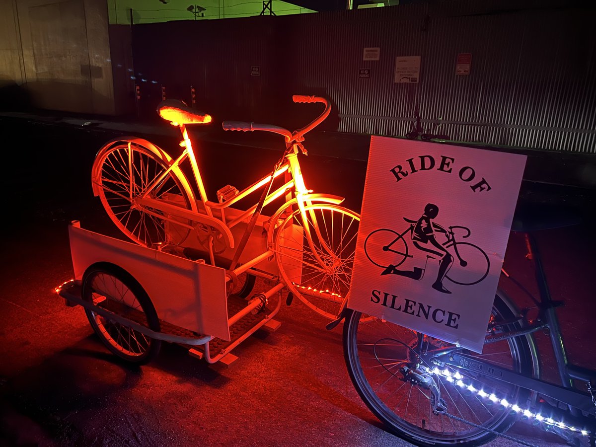 Ride of Silence 2022 - in the books!  Our stats so far:
Total 2022 Riders: 4591
No. of Locations Reporting in: 105 (out of 232 known locations) 45%  
 Please, take a moment and submit a Ride Report at rideofsilence.org/reports/
#RideofSilence2022
#RoS20th
#RideofSilence