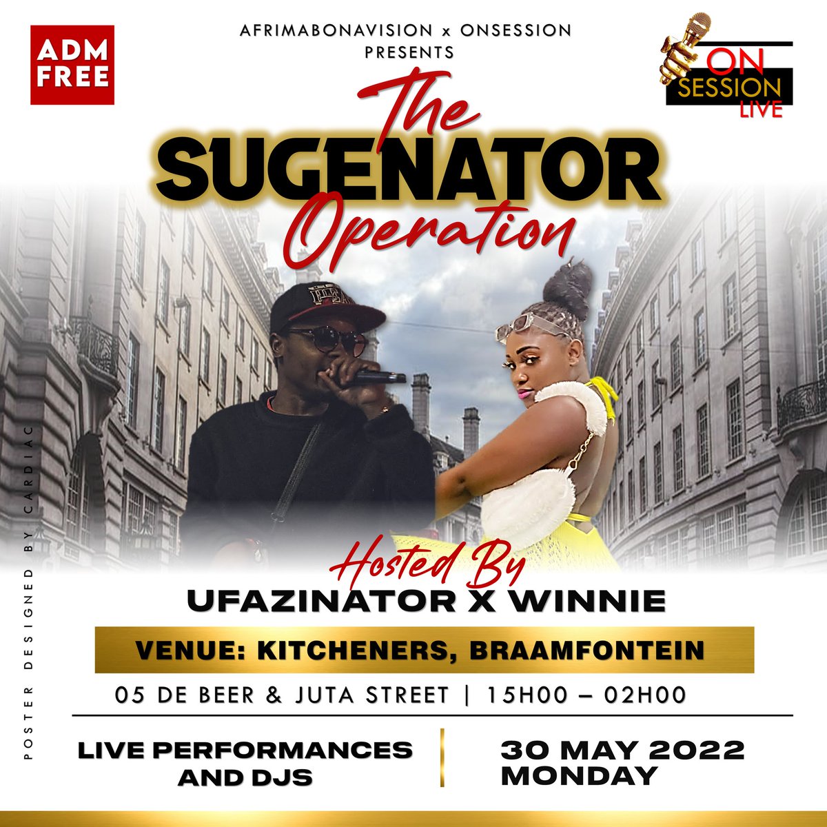 White &amp; Gold #wealth #rich #celebration Monday <a href="/BarKitcheners/">KCB</a> <a href="/OnSessionLive/">On Session Live</a> party 🎉 time #thesugenatoroperation #BilliatoATasteOfWealth