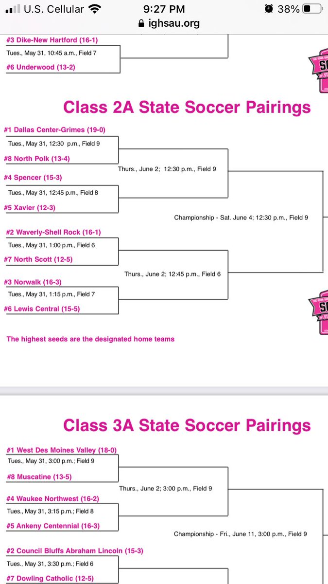 Bracket is set for ⁦<a href="/wsrgsoccer/">W-SR Girls Soccer</a>⁩