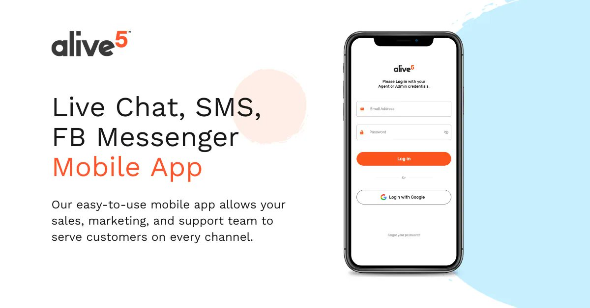 Empower your sales and support staff with the power of the Alive5 app. All of your customer conversations in the palm of your hand.