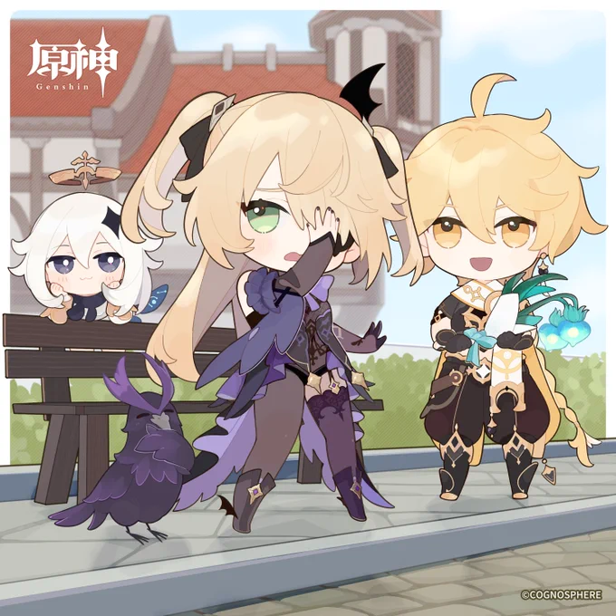 【フィッシュル生誕祭】
「ふふっ、わたくしへのプレゼント?幽夜はあなたからの献上品に謝意を表するわ。
運命の時は来た--祝福を受けし者よ、この皇女と共に歩む栄誉を、永遠に与えてあげる!」

#原神_キャラ生誕祭 