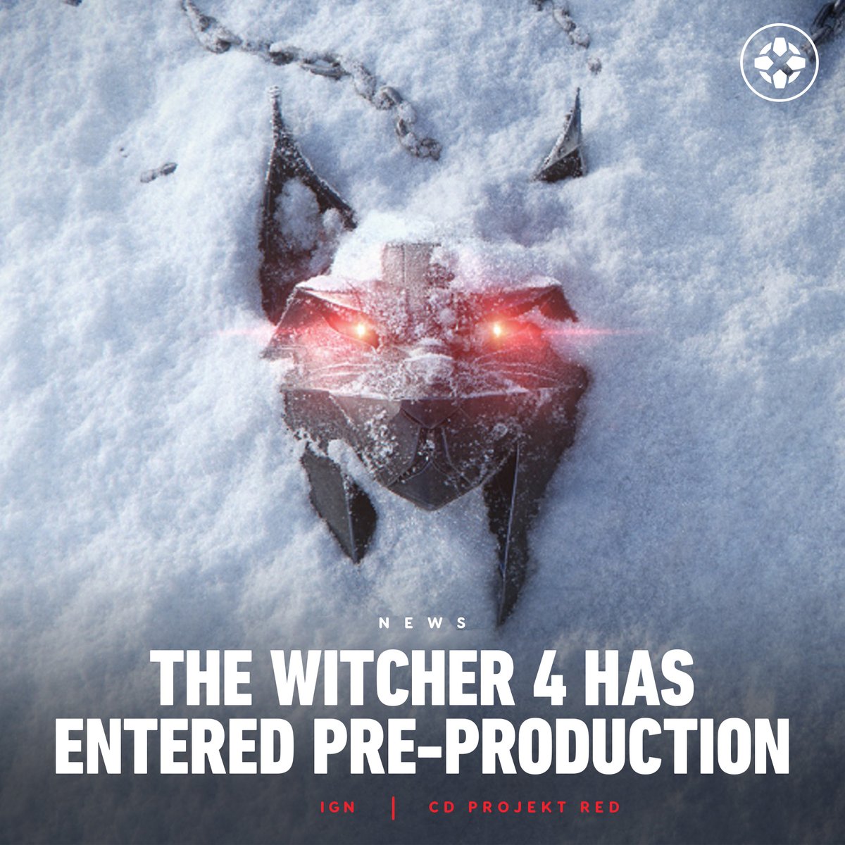 IGN's tweet photo. "We are very eager to revisit the universe which has shaped our history... We have recently concluded the research phase for the first game in the new Witcher saga." - CD Projekt Red president Adam Kiciński | https://t.co/Z4yXdELsF7 https://t.co/GGtI05RuEX