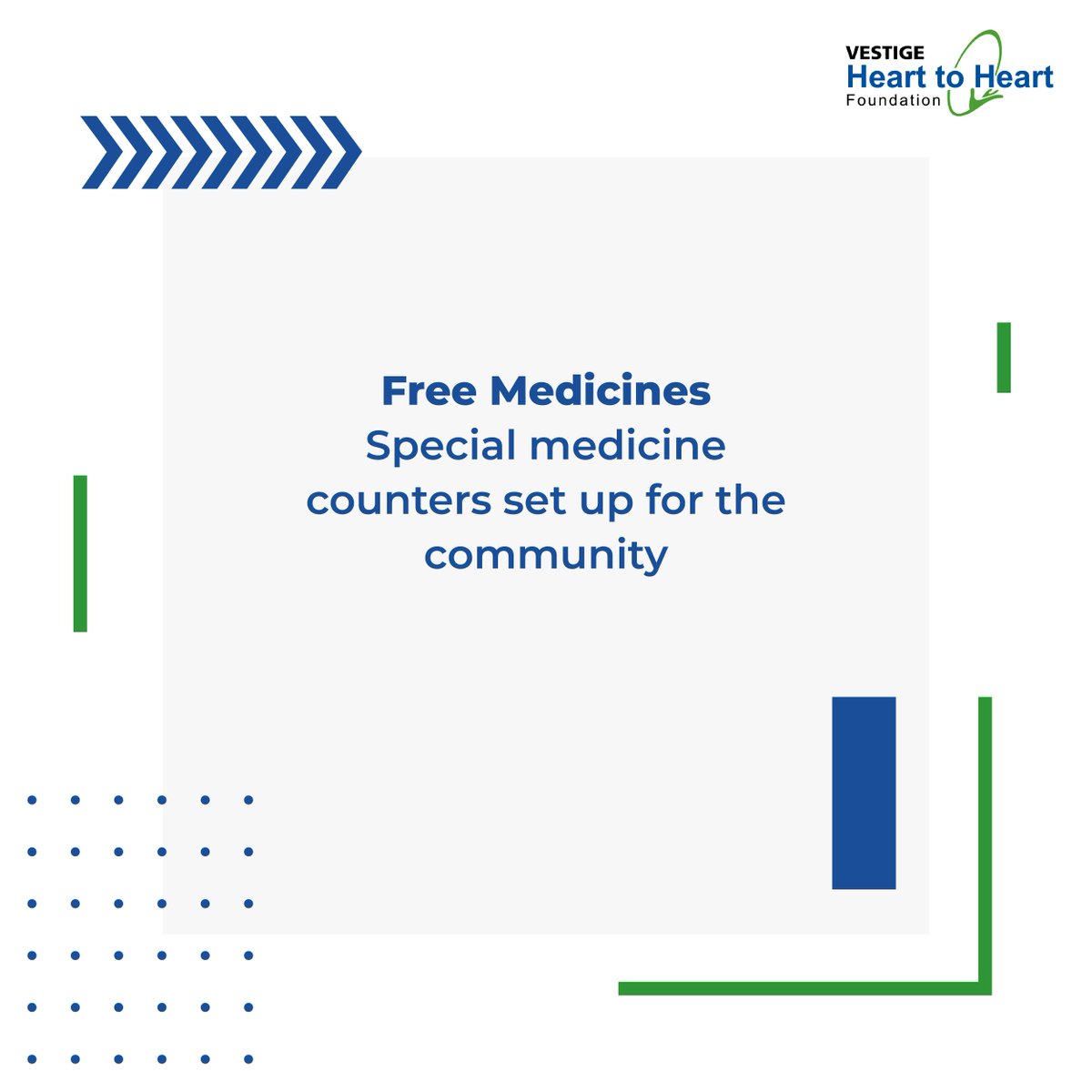 Vestigeh2h's tweet photo. A separate medicine counter was built to attend the community requirements and medicines related to bones, skin and eyes were distributed free of cost. 

#vestigeheart2heart #heart2heartproject #csrproject #h2h #freehealthcheckup https://t.co/TvyAaN4FvP