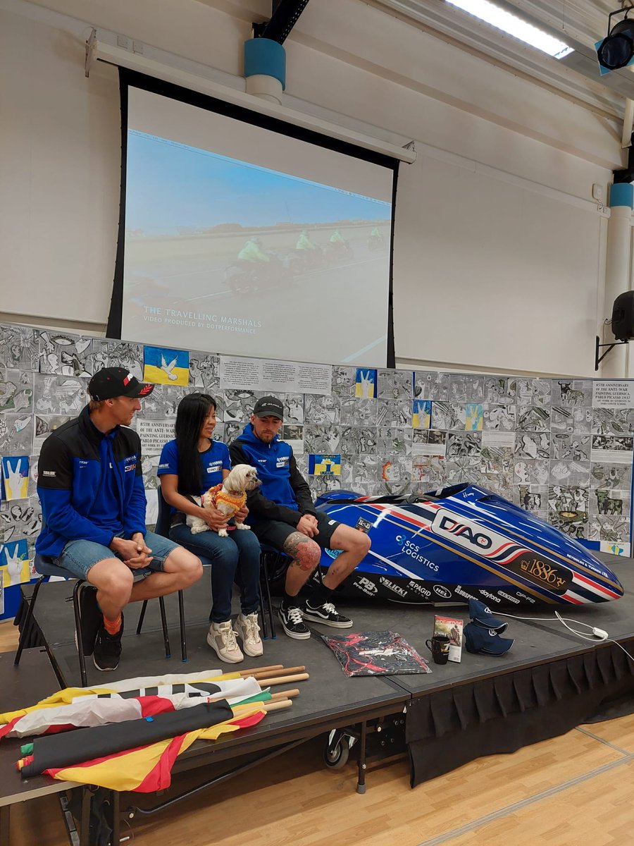 team45racing's tweet photo. Waiting for the #stninianshighschool students😁🇮🇲

#2daystogo #3wheelingtt #DAO1886 #team45 https://t.co/4HzSiZV8HV