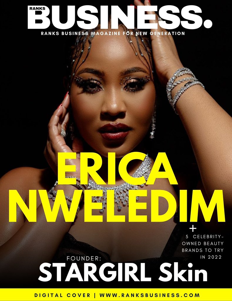 STAR GIRL DAILY⭐️ (@stargirldaily) on Twitter photo .<a href="/RanksBusiness/">Ranks Business</a> include Erica Nlewedim & <a href="/StarGirl_Skin/">STAR GIRL SKIN ✨</a> in their “5 celebrity-owned beauty brands to try in 2022” list 💫✨
Read more (ranksbusiness.com/2022/05/27/5-c…) .<a href="/RanksBusiness/">Ranks Business</a> include Erica Nlewedim & <a href="/StarGirl_Skin/">STAR GIRL SKIN ✨</a> in their “5 celebrity-owned beauty brands to try in 2022” list 💫✨
Read more (ranksbusiness.com/2022/05/27/5-c…)