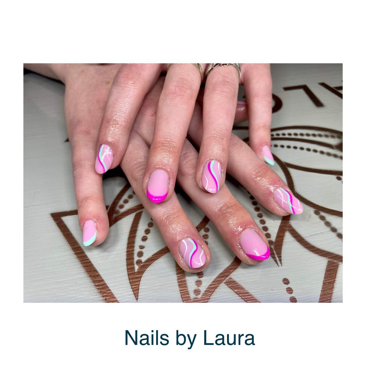 The_Alchemy_'s tweet photo. Loving our customers recent nail requests from Port Vale inspired nails to summer themes 😍💅🏻

Created by our talented team Paige, Corin, Laura &amp; Emma-Lou ❤️

Looking to book your nail transformation visit https://t.co/uQmEHzaDlb

#nailinspiration #nails #nailart #portvale https://t.co/xq2Gvv1kCa
