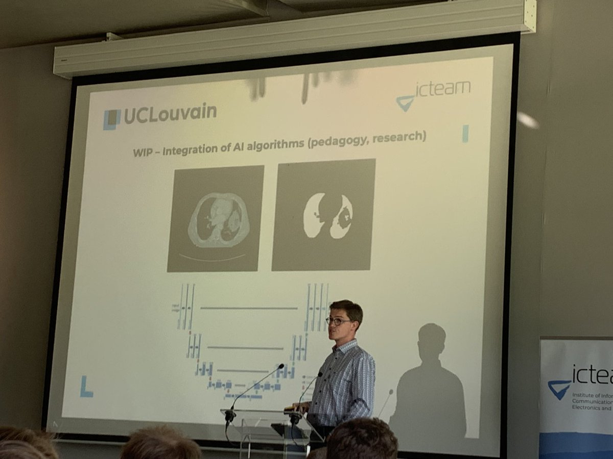 CADJIAL's tweet photo. A little chill out, a good dosis of #Science , sunshine and you have the perfect #ICTEAM day @UCLouvain_be Thanks to all the organisers 👍😎🙏🏻 #STEM #research https://t.co/ICdoxMLphM