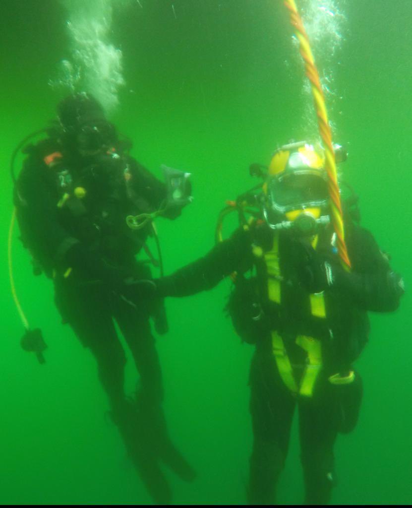 RN_DTXG's tweet image. In a rather unique setting, personnel from Plymouth Bravo Squadron were presented with the Queen’s Platinum Jubilee Medals as recognition for their service. @RoyalNavy @RAdmJudeTerry #divenavy #PlatinumJubilee #bombfrog