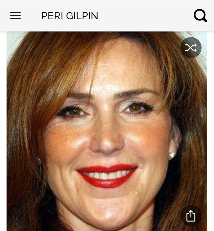 Happy birthday to this great actress.  Happy birthday to Peri Gilpin 