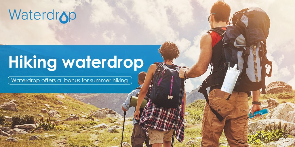If you are a hiker and are going to go hiking,  take photoes with our water filter straw during hiking and post them in our comments! 
You will have a chance to get a bonus for summer hiking. We will pick three persons from comments! 😍💕
#Waterdropfilter #hiking #healthylife