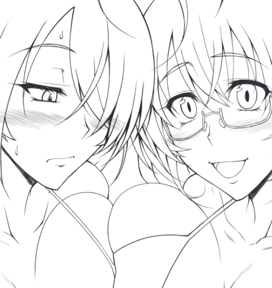 少々遅めですがえくばと2周年記念絵の準備してます
#一騎当千EB 