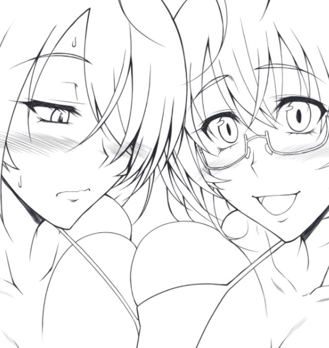 少々遅めですがえくばと2周年記念絵の準備してます
#一騎当千EB 