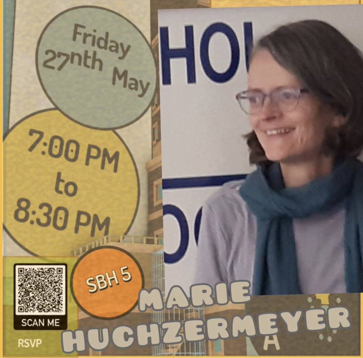 Our panel will also include Marie Huchzermeyer! Marie is an academic and researcher whose current research interests are Informal settlement policy, with a particular concern about the post-millennial drive globally to eradicate informal settlements. See you tonight 💡