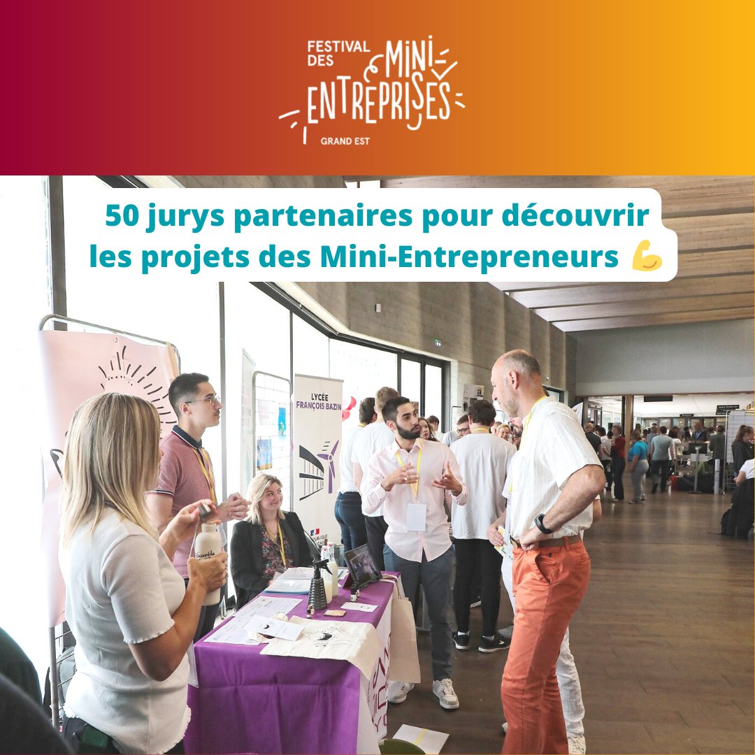 CLAP DE FIN DU FESTIVAL DES MINI-ENTREPRISES 🎉 Plus de 500 participants étaient présents au Centre de Congrès de l'Aube à Troyes afin de célébrer le Festival des Mini-Entreprises de Champagne-Ardenne ! On se retrouve le Mardi 8 Juin au Festival National des Mini-Entreprises 🥳