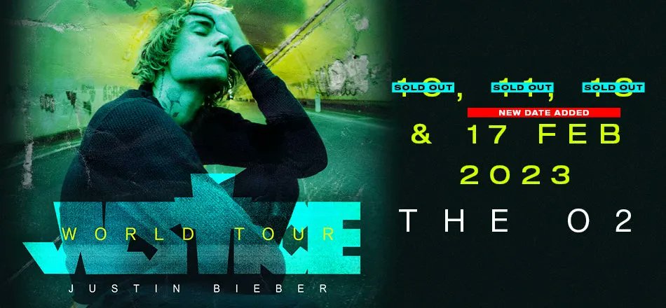 On sale at 9am. Join the waiting room now to get your tickets to see <a href="/justinbieber/">Justin Bieber</a> as he adds a 4th date at The O2 on 17 February 2023. 

🎟️bit.ly/JustinBieberTh…