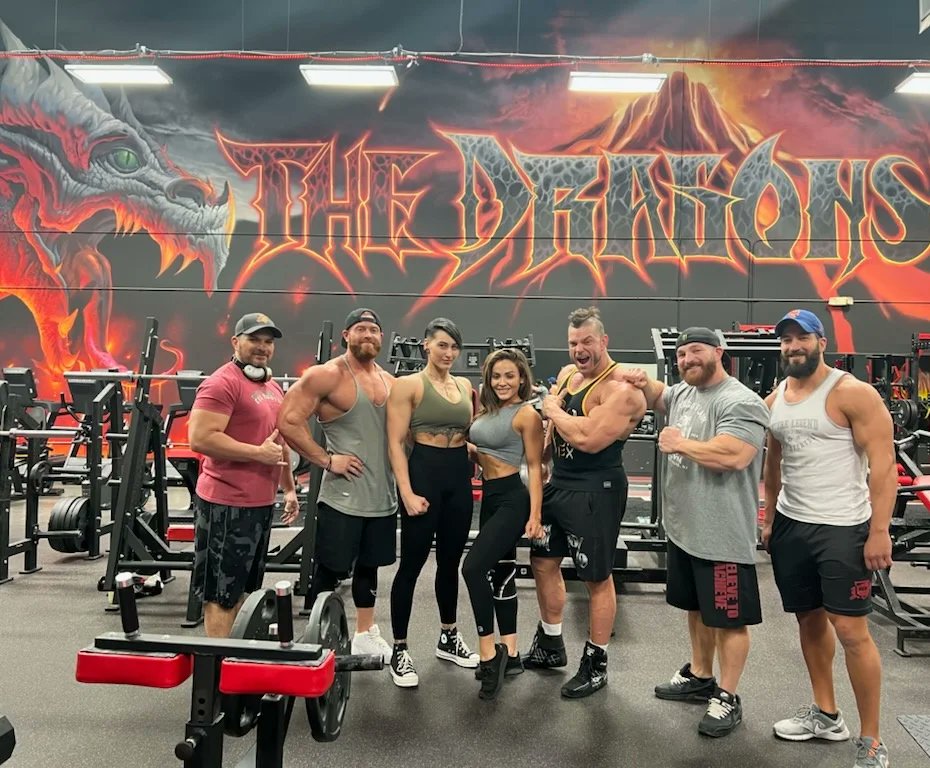 Brian Cage on X: Dragons lair instantly gets you more motivated once you  walk in. How could it not, look at this crew  / X