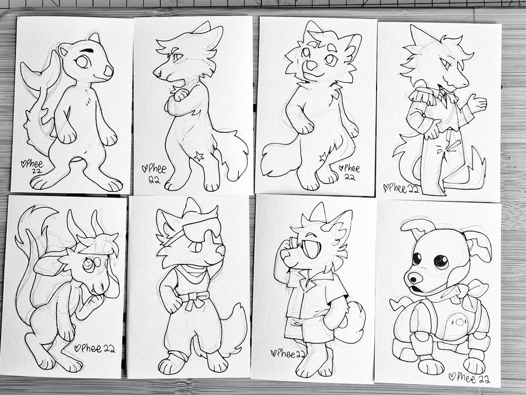 still working through table comms from furdu... these little ones are honestly SO fun 🥺 