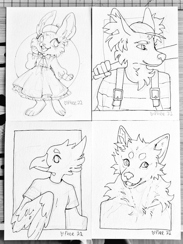 still working through table comms from furdu... these little ones are honestly SO fun 🥺