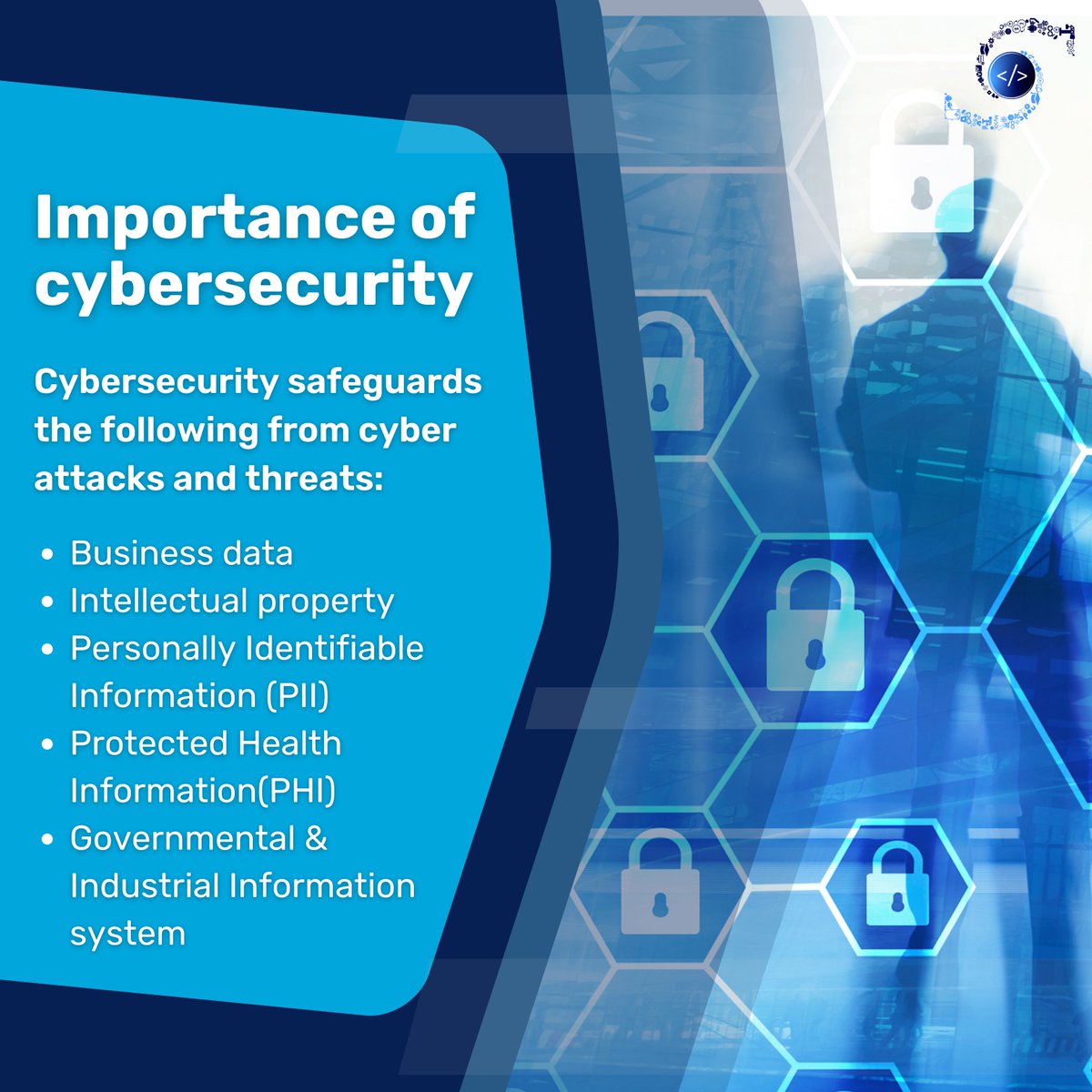 Swotsoftware's tweet photo. #cybercrimes have skyrocketed over the past decade.

Businesses can no longer rely on #firewalls and #antivirus #software to protect their #data which triggers the necessity of a robust #cybersecurity ecosystem.

#cyberattacks #softwaredevelopment #webdevelopment #swotsoftware https://t.co/XtYNHWE2Q4