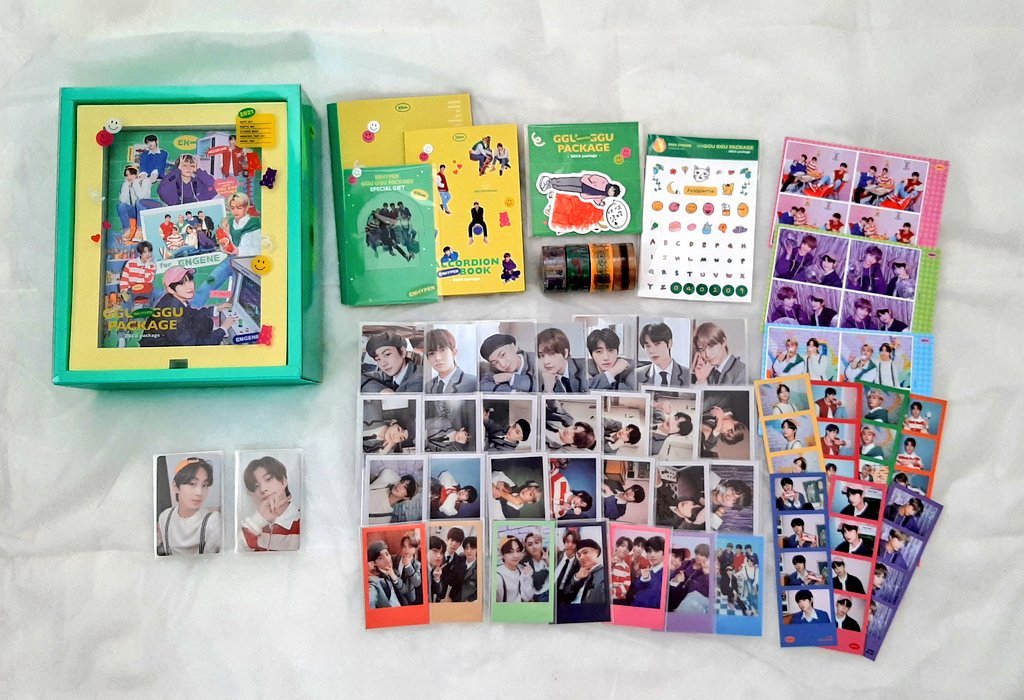 02szcart's tweet photo. wts / lfb / ph ( #02szcartsells )

Enhypen Ggu Ggu Package for 2,500 .ᐟ

— Complete Inclusions except memo pad
— with Jungwon and Jake rpc
— with pob (bookmark)

𓏸 payo / 5 days
𓏸 reply or dm "mine set"

t. enhypen photocard pc nrpc heeseung jay sunghoon sunoo ni-ki deco 2021 https://t.co/Uj8dQCywPQ