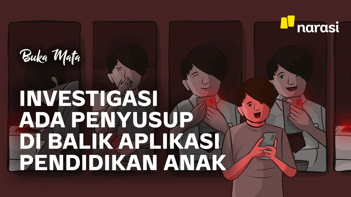 NarasiNewsroom's tweet photo. Lokasi presisi pengguna sampai IMEI diakses diam-diam oleh beberapa aplikasi pembelajaran online di Indonesia.

Lebih buruk, data pengguna yang kebanyakan anak-anak ini ditemukan dijual ke perusahaan iklan.

Apa kata pihak aplikator? #EdTechExposed 👇 
https://t.co/kjmsrzV3z1 https://t.co/HvUbSx7W9j