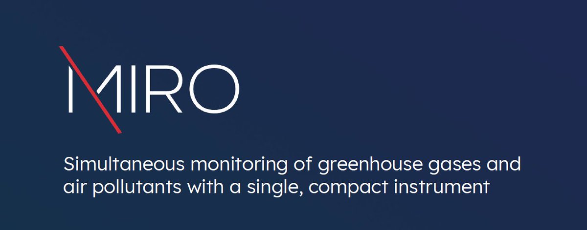 Getting ready for the last day of #EGU22. Morten Hundt will present some of MIRO's achievements in monitoring of #GHG and #airpollutants in a single instrument. Don't miss the presentation in room 0.51 at 11:10h and visit our booth in the exhibition!
<a href="/EuroGeosciences/">European Geosciences Union</a>
