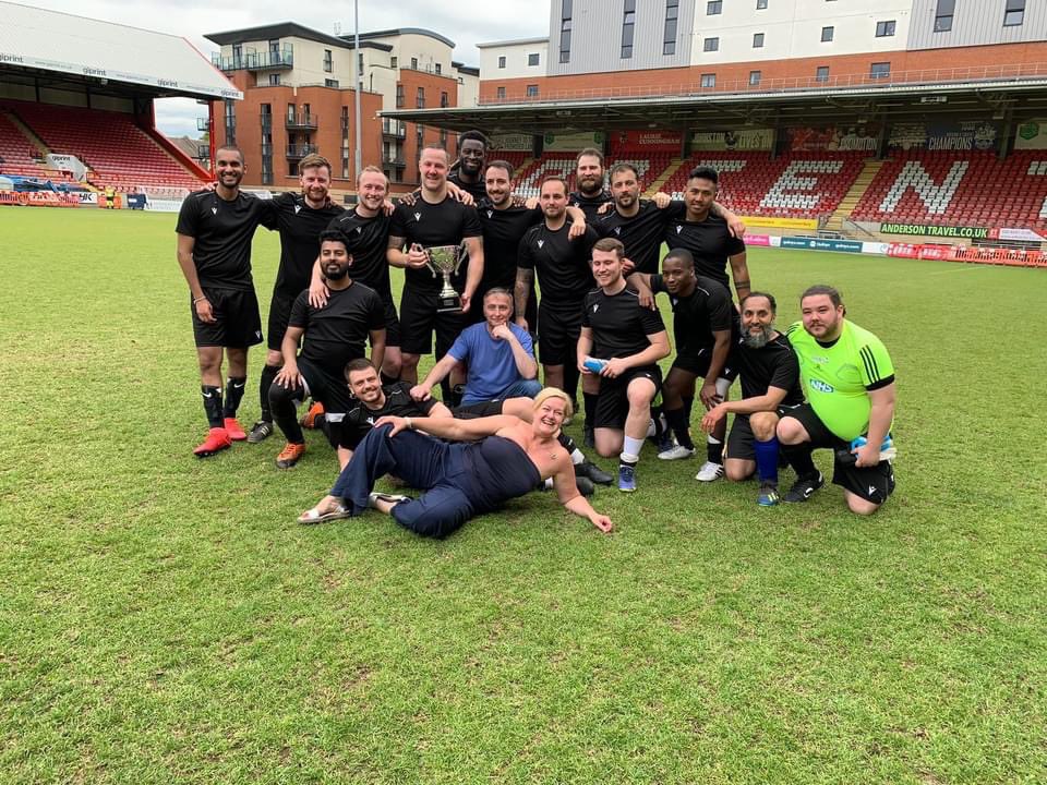 Leann Defriend (@leann_defriend) on Twitter photo What a brilliant day yesterday. <a href="/BHRUT_NHS/">BHRUT NHS π₯</a> v <a href="/Ldn_Ambulance/">London Ambulance Service</a> in a charity football match for the much loved Robbie π. Bringing 2 team closer together. Queens win this time round- same time next year β½οΈπ <a href="/NHSuk/">NHS</a> What a brilliant day yesterday. <a href="/BHRUT_NHS/">BHRUT NHS π₯</a> v <a href="/Ldn_Ambulance/">London Ambulance Service</a> in a charity football match for the much loved Robbie π. Bringing 2 team closer together. Queens win this time round- same time next year β½οΈπ <a href="/NHSuk/">NHS</a>