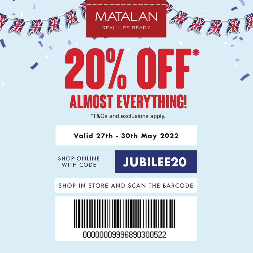 Matalan on Twitter "Our 20 off almost everything sale is now on! Use