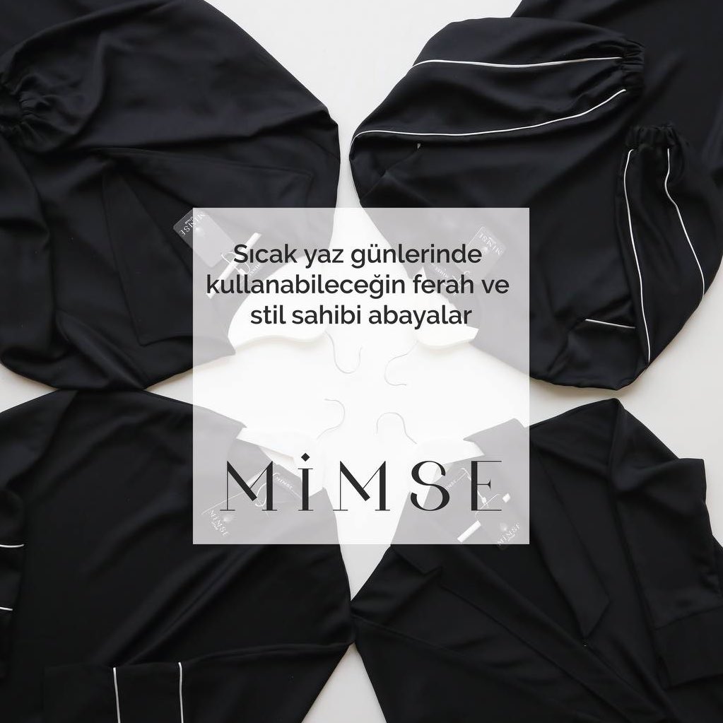 Sıcak yaz günlerinde kullanabileceğin ferah ve stil sahibi abayalar şimdi Mimse Official’da✨

#ferace #abaya #abayafashion #summerabaya #tesettur #mimseabaya #mimsewoman