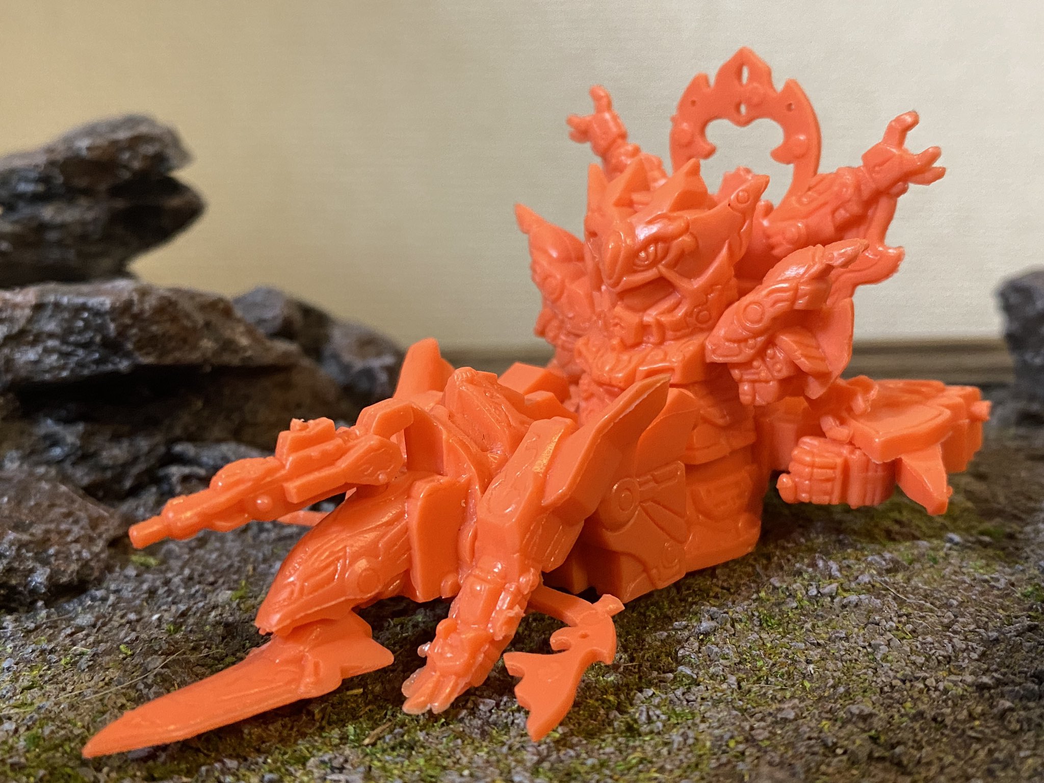 合体出来るガン消し 阿修羅頑駄無 武器獸 武器鳥 SDガンダム