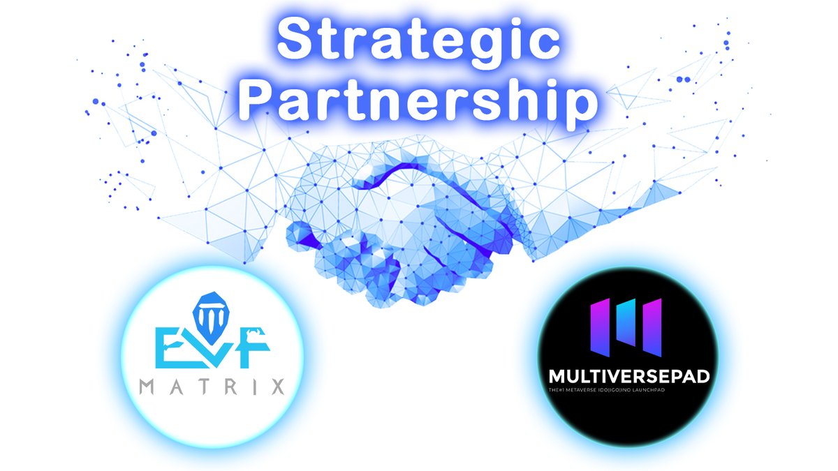 We are glad to announce our strategic partnership with @MultiversePad MultiversePad is a multichain & cross-chain decentralized all-in-one platform to include AMM, farming, lending, launchpad, NFT, and More. #GameFi #PlayToEarn #bsc #launchpad #IDO