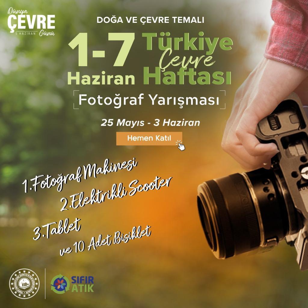 Duymayan kalmasın! 
Dünya Çevre Günü'nde en iyi doğa fotoğraflarına ödüller var. 📷

Linki şuraya bırakıyoruz 👇
yarisma.ortakevimiz.com