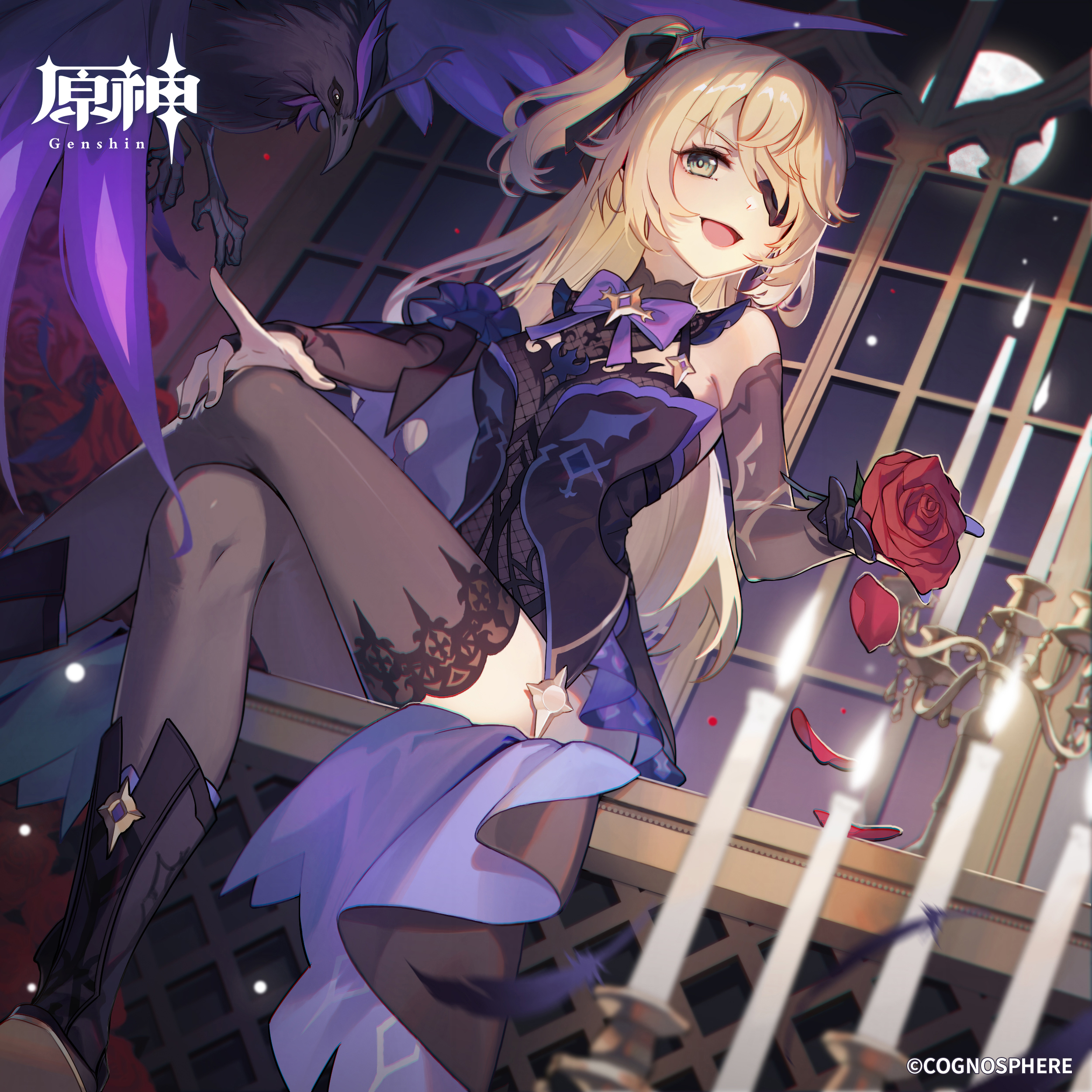 原神 スイパラ 韓国 フィッシュル オズ セット 原神_Gift+ 1/8 刻晴・