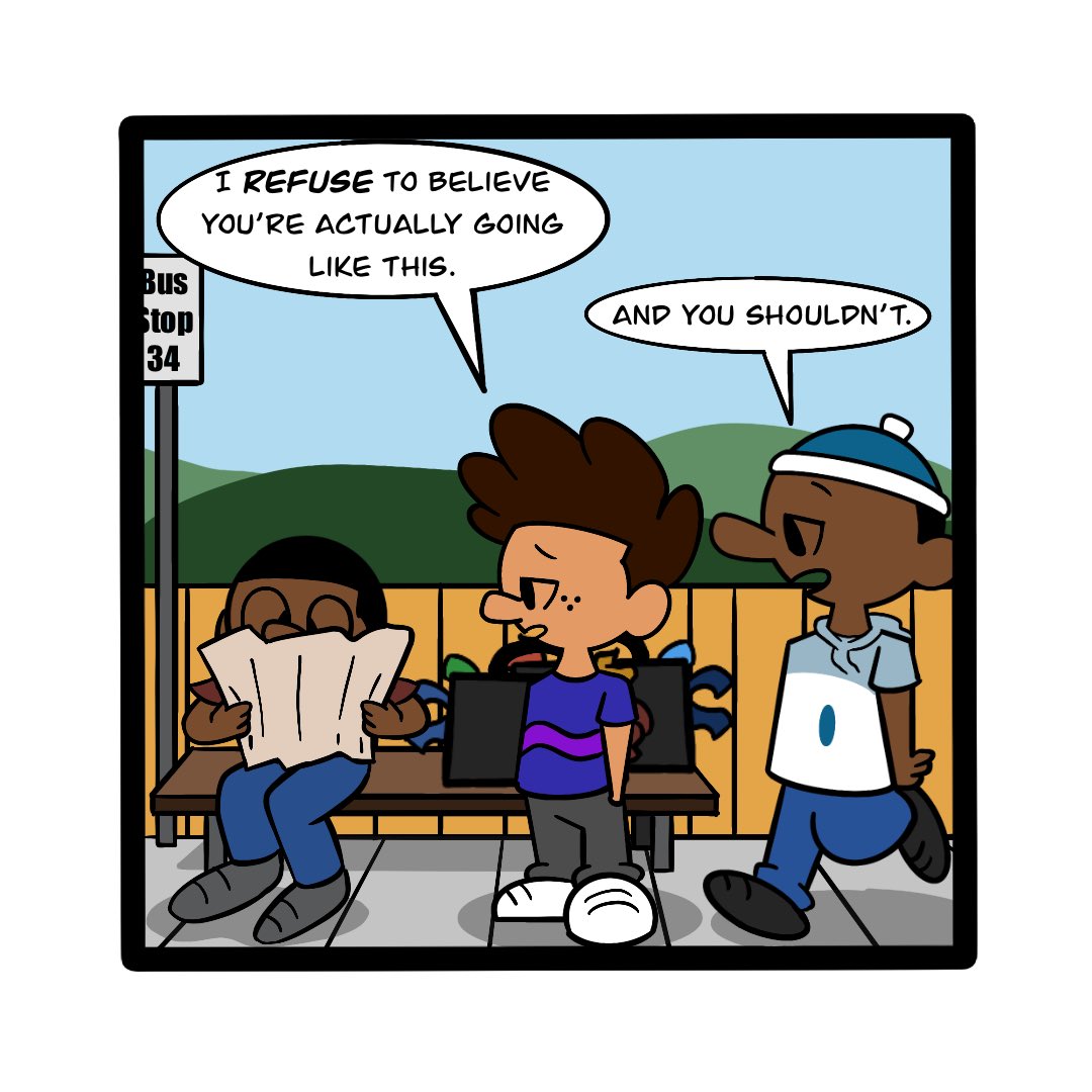 _Knuckleheads's tweet photo. Moving on. (Part 3/5) 
#comics #webcomics #webtoon #funny https://t.co/jr11ZaLECj