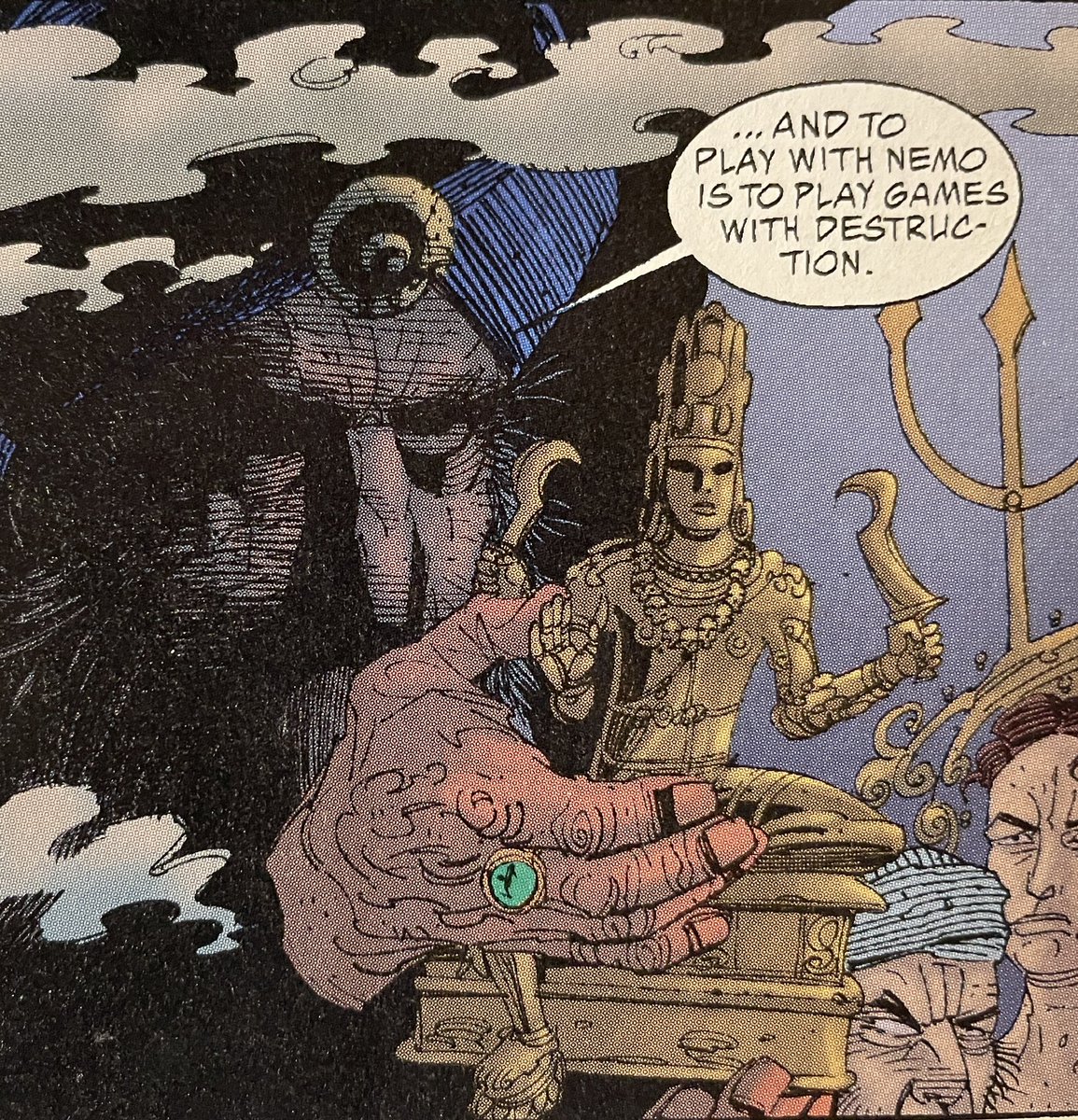 bhgross144's tweet photo. @anaklimchy Thanks again for another great discussion!
So far as the new Disney series is concerned, I hope the producers reconsider their decision to make the Nautilus someone else’s invention. They are playing games with #Nemo’s backstory…
#LOEG #LXG https://t.co/2BO7DGt8eu