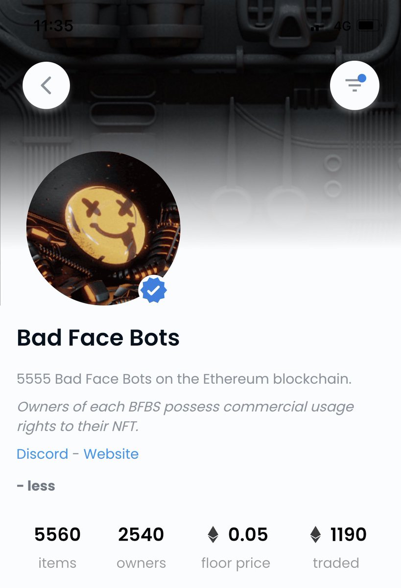 dannyron_eth's tweet photo. Cheap @badfacebots Buy the dip!
FP: 0.05E 👀 Artist @kamanwilliam #eth #BFBS #nft #NFTCommumity #NFTcollectible #NFTProject #opensea https://t.co/hIEbqR2POj