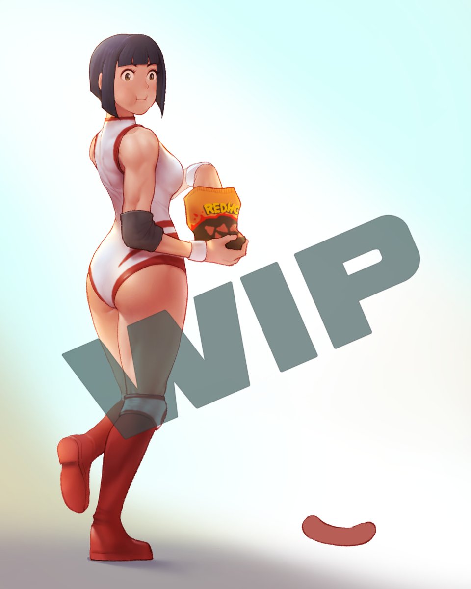 「Gonna work on the hot dog's street fight」|Quasimodoxのイラスト