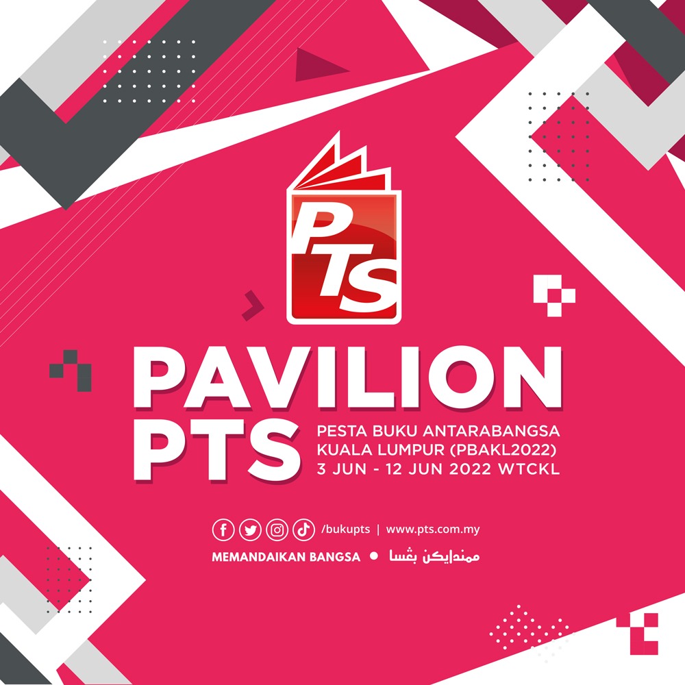 3 - 12 Jun tarikh keramat, tarikh hari raya buat pencinta buku. Jemput kunjungi reruai Pavilion PTS di Dewan Tun Razak 4, WTCKL! 🎊