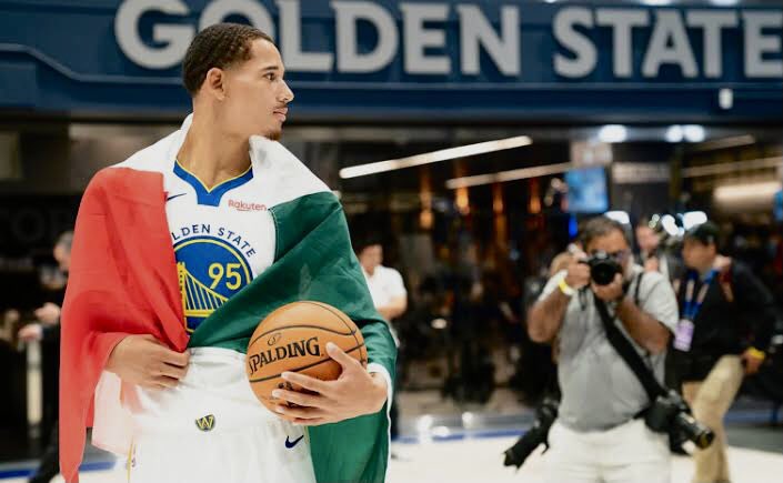 mexbasquet's tweet photo. #MexBasquet 🇲🇽🏀 ¡Juan hace historia! #nadanosdetiene

@juanonjuan10 se convierte en el 1er mexicano en ganar un título de conferencia y en llegar a unas Finales de #NBA75, luego de que @warriors ganara la serie 4-1 ante @dallasmavs

¡Felicidades Nito, con todo por el campeonato! https://t.co/jXAJ0PwMSt