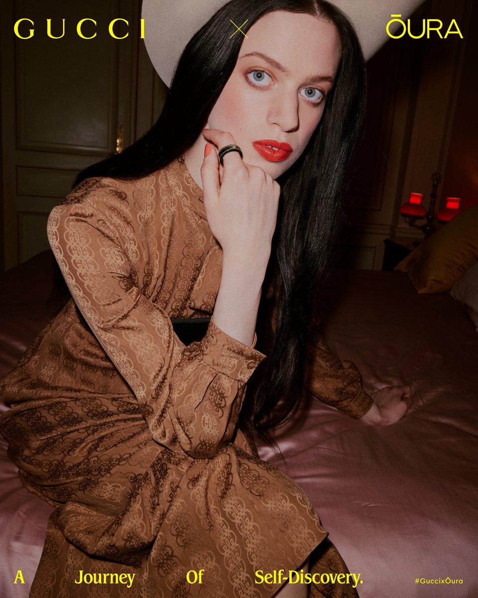 ouraring's tweet photo. Gucci x Oura has arrived. Everything you love about us meets @gucci’s legendary style. Discover more at https://t.co/0Q2jg3Lurb https://t.co/KwVaZvFZhq