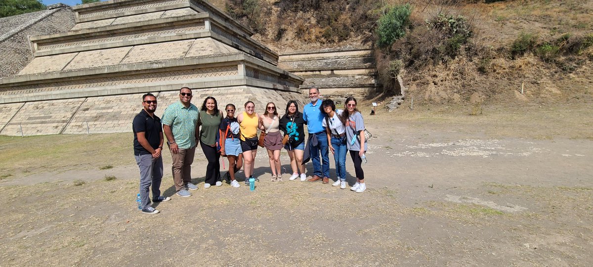 VictorSaenzPhD's tweet photo. Excited to be back in beautiful Puebla and Cholula. Thanks to @udlap for hosting our @UTexasGlobal Maymester course once again. #WhatStartsHere #MexicoLindo https://t.co/xTiSWL0rgg