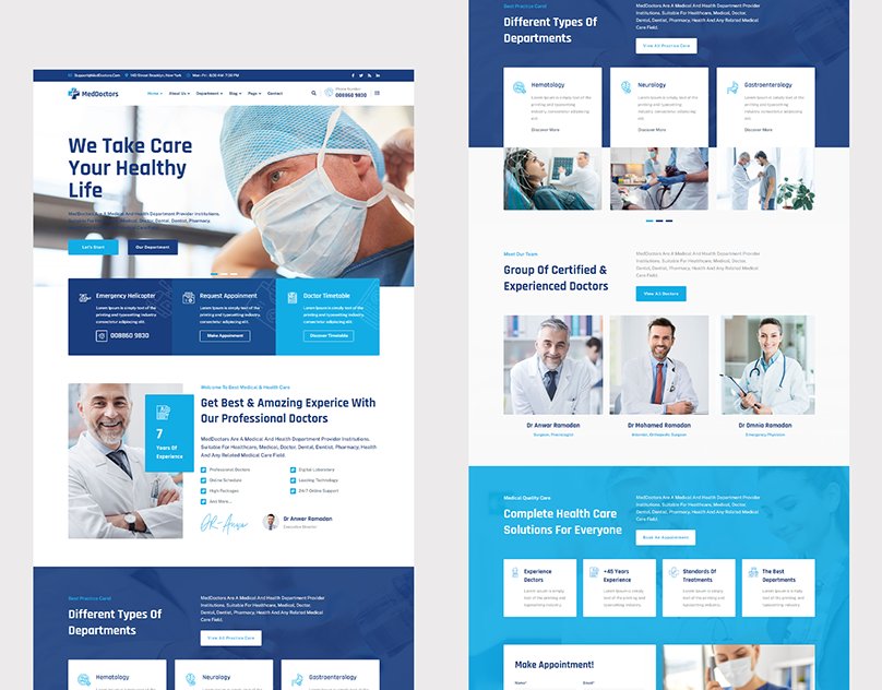 anwararcoder's tweet photo. MedDoctor 💙🤍
 مع اضافه Ajax Contact Form
https://t.co/jTWYw0tRkb
اللي محتاج تصميم موقع يكلمني

#template #web #webdesign #developer #website #design #wordpress #blog
#ecommerce #theme #woocommerce #business #uxdesign #uidesign #business #themeforest #doctor  #hospital  #medical https://t.co/Xduz5KWWSO