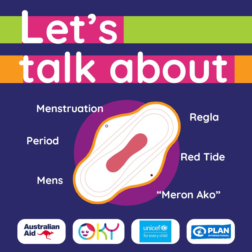 unicefphils's tweet photo. Menstruation is a completely natural process and a sign of good health. It's nothing to be ashamed of. #WeAreCommitted to break the taboo and end stigma around menstruation π @okyperiodapp
#MeronAko #MHDay2022 #EndPeriodStigma #PeriodEducationForAll @AusAmbPH @planphilippines https://t.co/rbaEMRU9Gh