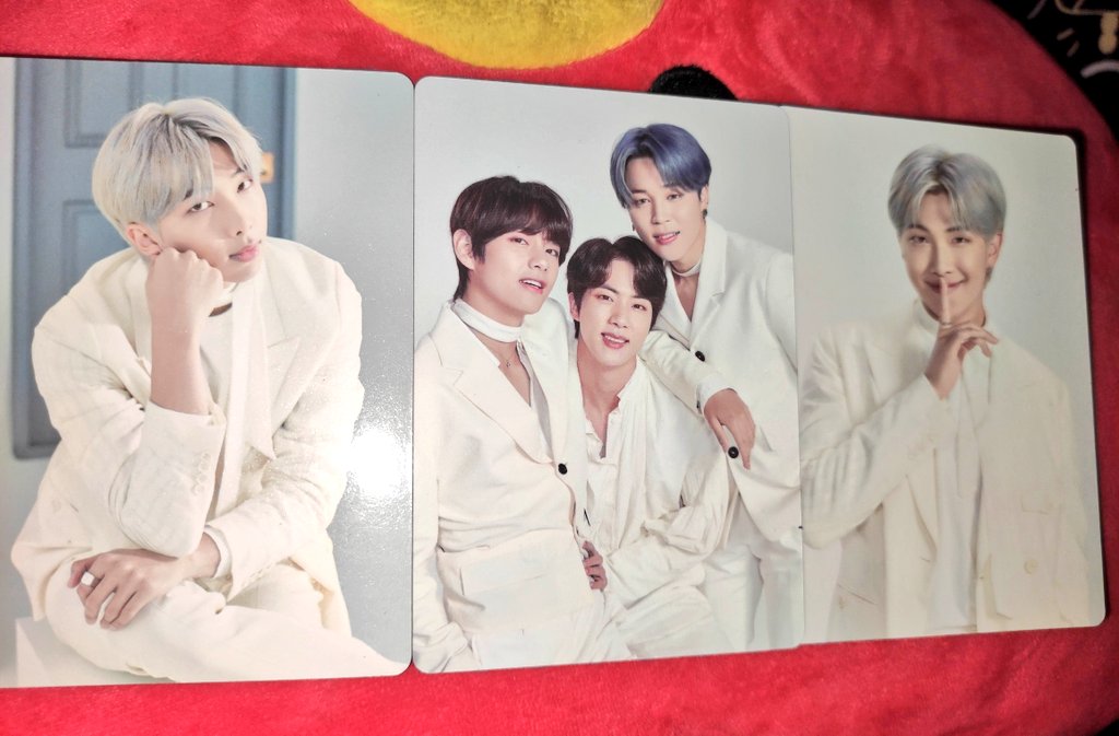 PurpleWinter7's tweet photo. [Urgent Selling] Help RT 💜

Onhand RM with TaeJinMin unit photocard 💙
-320php sold as set

Wts/lfb/wtb/lfs #BTS #KimTaehyung #SeokJin #jiminie #RM https://t.co/482GTTNHFn