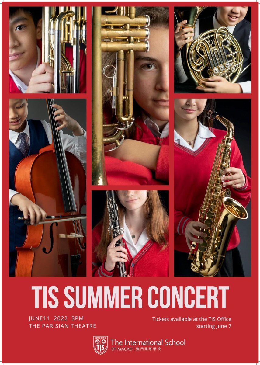 IrisChu1's tweet photo. TIS Summer Concert 2022 kickoff 
#TisMacao #TisArts #TisMusic https://t.co/9nbpjjtBYn
