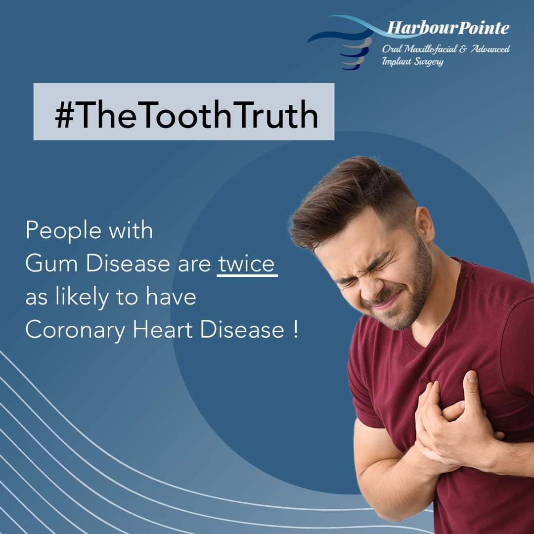 hporalsurgery's tweet image. Studies show that the bacteria that cause gum disease can infiltrate the bloodstream and cause inflammation in blood vessels. This can lead to cardiovascular diseases so it is important to maintain gum health to avoid deadly diseases in the future.

#dentalfacts #toothtrivia